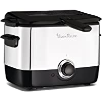 Moulinex AF220010 - Freidora- Capacidad de 1 litro de Aceite- para Unos 600 gr de Comida- Acero Inoxidable- Bol…